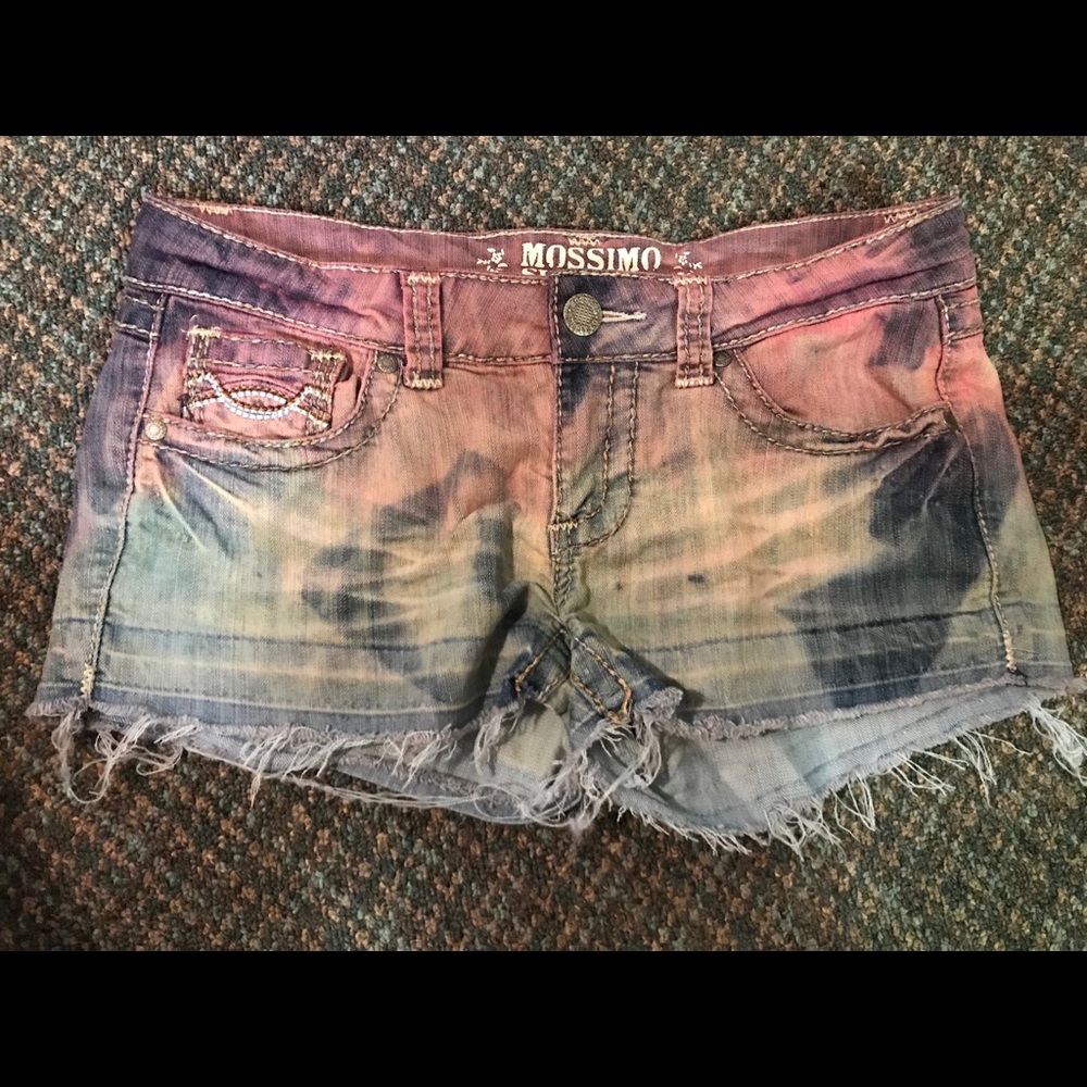 Ombre Jean Shorts